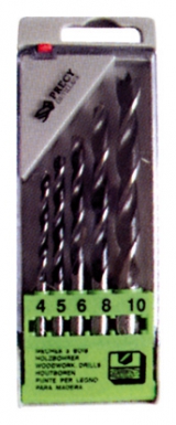 PLASTIC BOX 5 WOOD DRILLS Ø 4-5-6-8-10 MM. Discover the perfect shopping balance at DIAYTAR NIGERIA with competitive prices and prompt delivery.
