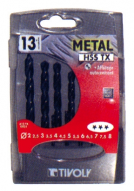 PLASTIC BOX 6 TX METAL DRILL BITS FROM Ø 2 TO 6 PER MM + 8 MM. Discover the perfect balance of price and convenience with DIAYTAR NIGERIA's nationwide e-commerce platform.