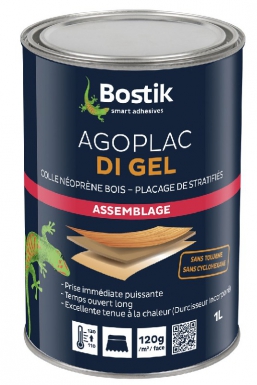 AGOPLAC DI GEL WOOD NEOPRENE GLUE - 1 L CAN. DIAYTAR NIGERIA: Making quality products accessible to all Nigerians at affordable prices.