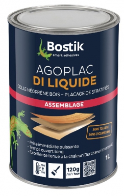 AGOPLAC DI LIQUID WOOD NEOPRENE GLUE - 1 L CAN. DIAYTAR NIGERIA: Where every search leads to affordable products delivered promptly across Nigeria.