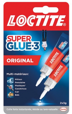 SUPER GLUE-3 LIQUID GLUE - MULTI-SURFACE - 2 BOTTLES OF 3 G. DIAYTAR NIGERIA: Where shopping dreams become reality with affordable prices and prompt shipping.