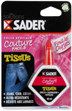 FABRIC GLUE - QUICK SETTING - WASH RESISTANT - TRANSPARENT - TUBE - 40 ML. Discover a new way to shop with DIAYTAR NIGERIA's comprehensive marketplace and quick delivery options.