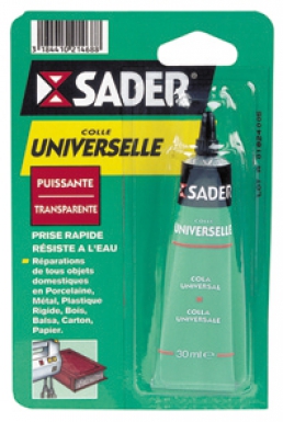 UNIVERSAL SOLVENT-BASED GLUE - WATER AND HEAT RESISTANT - TUBE - 30 ML. Your everyday shopping solution, DIAYTAR NIGERIA offers variety and value delivered within 8 days.