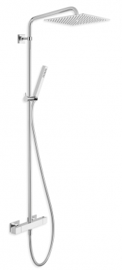 QUADRI 250 COLUMN - H 123 CM - CHROME. DIAYTAR NIGERIA makes quality accessible to all with our affordable prices and quick delivery service.