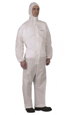 BASICLEAN HOODED SUIT - FREEDOM OF MOVEMENT - WHITE - SIZE XXL. Experience the satisfaction of affordable shopping with DIAYTAR NIGERIA's nationwide 5-8 day delivery.