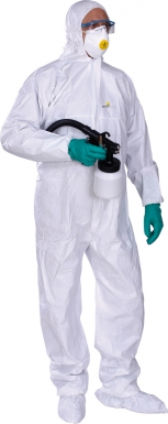 DT115 HOODED SUIT - WHITE - SIZE XL. DIAYTAR NIGERIA: Making online shopping accessible with affordable prices and nationwide delivery service.