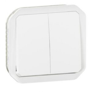 DOUBLE WATERPROOF CONTROL TO ACHIEVE 3 FUNCTIONS PLEXO IP55 IK08 WITH WHITE FINISH TRIM. Experience the ease of one-stop shopping with DIAYTAR NIGERIA's diverse catalog and nationwide delivery.