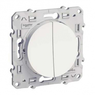 DOUBLE SWITCH 10AX 250VAC WHITE TRIM. DIAYTAR NIGERIA: Your affordable gateway to thousands of products shipped nationwide within the week.