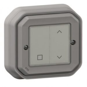 WIRELESS, BATTERY-FREE CONTROL SELF-E WATERPROOF PLEXO WITH NETATMO IP55 FOR ROLLER SHUTTERS - COMPLETE GREY. DIAYTAR NIGERIA stands as your affordable shopping ally with nationwide delivery in just 5-8 days.