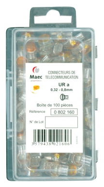 UR A ORANGE CONNECTOR Ø OF THE COND. 0.8 TO 0.32 MM BOX OF 100 P. DIAYTAR NIGERIA delivers on convenience and affordability with our reliable nationwide shipping.