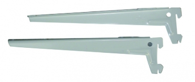 ECO P/50 SQUARE CONSOLE 2 HOOKS WHITE LACQUERED STEEL LENGTH 180 MM BLISTER PAIR. DIAYTAR NIGERIA: Where shopping meets satisfaction with affordable prices and prompt delivery services.