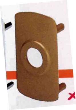 VARNISHED SAFETY PLATE FOR "CYCLOP" LOCK. Elevate your shopping experience with DIAYTAR NIGERIA's vast catalog and budget-friendly options.