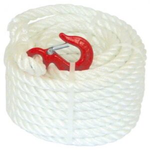 POLYPROPYLENE PULLEY ROPE Ø 20 MM - 4-PASS LOOP - SWIVEL LIFTING HOOK AND SAFETY LATCH - LG 25 M. Experience satisfaction guaranteed with DIAYTAR NIGERIA's comprehensive platform and quick delivery.