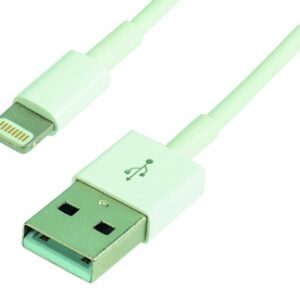 APPLE LIGHTNING MALE / USB A MALE CORD APPLE LICENSE (MFI) SMART CHARGE COMPATIBLE (2.4A) SOCKETS AND WHITE PVC SHEATH - LG. 3 M. Discover the convenience of DIAYTAR NIGERIA's vast e-commerce platform with delivery in just 5-8 days.