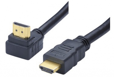 HDMI 1.4 TYPE A MALE / A MALE ANGLED 90° GOLD PLATED LG. SHIELDED CORD 2.00 M. Your trusted shopping partner, DIAYTAR NIGERIA offers extensive selection with quick delivery options.