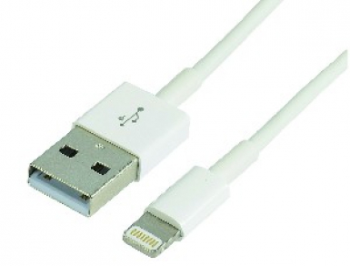 IPOD AND IPHONE 5/6 USB MALE CORD / APPLE CONNECTOR - WHITE - LG. 0.95 M. Experience the convenience of one-stop shopping with DIAYTAR NIGERIA's diverse and affordable marketplace.