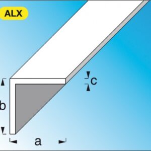EQUAL CORNER IN ANODIZED ALUMINUM BRASS DIM. AXBXC: 10X10X1 MM LG. 2 M. DIAYTAR NIGERIA makes luxury accessible with our affordable prices and dependable delivery service.