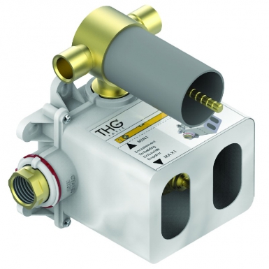 THG THERMOSTATIC MIXER BODY FOR BUILT-IN INSTALLATION WITH WAX ELEMENT CARTRIDGE, WITH STOP FUNCTION AND 2 OUTLETS. Shop without limits at DIAYTAR NIGERIA and receive your purchases at budget prices within the week.
