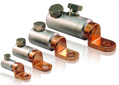 ALUMINIUM-COPPER SELF-BREAKABLE SCREW TERMINAL SECTION 50-95 MM2 HOLE Ø 10 MM. DIAYTAR NIGERIA: Putting quality products within reach of every Nigerian through our affordable marketplace.