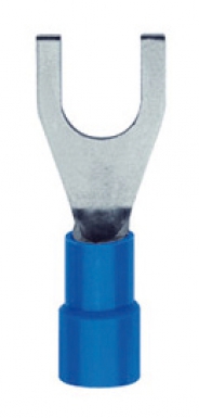 PRE-INSULATED CRIMP TERMINAL WITH FORK 1.5-2.5 MM2 BLUE TERMINAL Ø 4 CDT 100. DIAYTAR NIGERIA connects desires with reality through affordable prices and reliable delivery service.