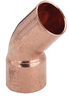 45° COPPER ELBOW MALE-FEMALE - Ø 18. DIAYTAR NIGERIA: Bringing quality products to every Nigerian with affordable nationwide delivery.