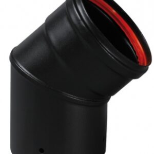 ELBOW 45° ENAMEL 0.7 BLACK Ø80. DIAYTAR NIGERIA: Where every search leads to affordable products delivered promptly across Nigeria.