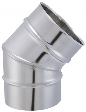 TYRAL RIGID STAINLESS STEEL 45° ELBOW 2 PARTS WELDED 304 - Ø 180 MM. Shop smarter with DIAYTAR NIGERIA's diverse marketplace and budget-friendly nationwide delivery.
