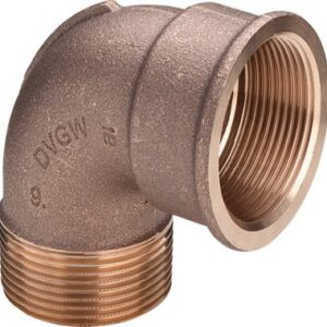 90° BRONZE ELBOW N° 3092 MALE-FEMALE SMALL RADIUS - THREAD 40 X 49. DIAYTAR NIGERIA transforms wishes into deliveries with our affordable and reliable e-commerce platform.
