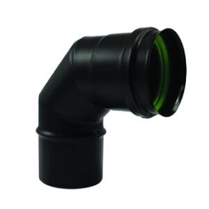 ELBOW WITH APOLLO PELLETS SINGLE WALL STAINLESS STEEL JOINT Ø INTERNAL 80 MM ANGLE OF DIRECTION CHANGE 87°. DIAYTAR NIGERIA: Connecting Nigerians with affordable products through our expansive e-commerce platform.