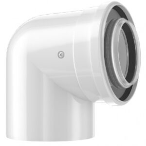 CONCENTRIC ELBOW Ø 60/100 - 87°. Shop across boundaries at DIAYTAR NIGERIA and enjoy budget-friendly nationwide delivery within the week.