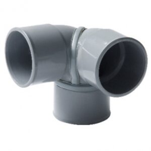 FEMALE DOUBLE-ANGLE ELBOW 87°30 Ø 50 EVACUATION SERIES TO BE GLUED FOR RIGID PVC PIPE. DIAYTAR NIGERIA connects you with what you need at prices you'll love, delivered within 8 days.