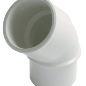 45° MALE-FEMALE ELBOW Ø 40 IN WHITE PVC. DIAYTAR NIGERIA delivers satisfaction with every purchase through our affordable and reliable service.