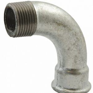 ELBOW N°1 - 90° LARGE RADIUS MALE-FEMALE, GALVANIZED, 12X17 THREAD. Experience retail convenience with DIAYTAR NIGERIA's comprehensive platform and 5-8 day nationwide shipping.