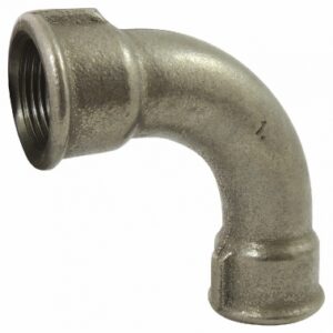 ELBOW N°2 - 90° LARGE RADIUS FEMALE, BLACK, THREAD 20X27. Experience the DIAYTAR difference with our vast product selection and delivery within 5-8 days.