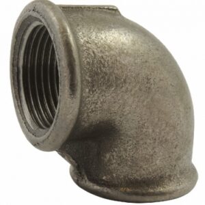 ELBOW N°90 - 90° SMALL RADIUS FEMALE, BLACK, THREAD 33X42. DIAYTAR NIGERIA makes quality accessible with our diverse product range and dependable delivery service.