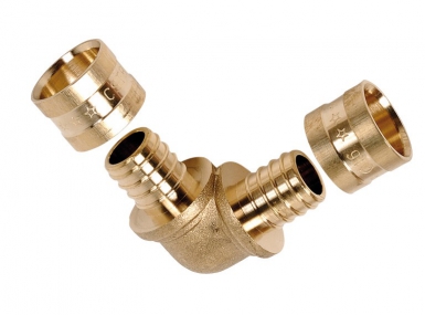 BRASS ELBOW - TUBE Ø 16. DIAYTAR NIGERIA: Bringing quality products to your doorstep at prices that won't break the bank.