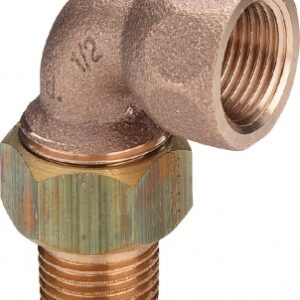 MALE-FEMALE UNION ELBOW CONICAL JOINT - BRONZE N°3098 THREAD 33 X 42. DIAYTAR NIGERIA: Your partner in affordable shopping with nationwide delivery in just 5-8 days.
