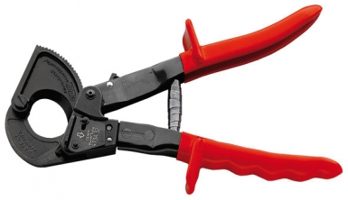 RATCHET CABLE CUTTER - CAPACITY Ø 32 MM - NON-SLIP SHEATHES WITH GUARDS - LENGTH 255 MM. DIAYTAR NIGERIA brings the market to your screen with thousands of affordable products delivered to your door.