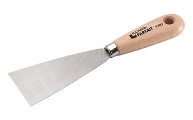 PAINTER'S KNIFE BEECH WOOD HANDLE - VARNISHED TEMPERED STEEL BLADE - 6 CM. Shop smart with DIAYTAR NIGERIA's vast selection and enjoy affordable shipping in just 5-8 days.