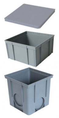 CLIP-ON COVER - PRE-CUT Ø 80 AND Ø 100 MM - L X D: 250 X 250 MM - LIGHT GREY COLOR. Shop with purpose at DIAYTAR NIGERIA and discover a world of products at budget-friendly prices.