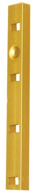 ALUMINUM RACK WALL MOUNTED LXL 10 MM X 2.00 M ANODIZED GOLD. Shop with purpose and save with DIAYTAR NIGERIA's extensive platform and nationwide delivery service.