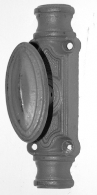 RUSTIC WALL MOUNTED CREMONE IN BLACK EPOXY CAST IRON FOR HALF-ROUND RODS 16X5. DIAYTAR NIGERIA delivers affordability and convenience with every purchase, shipped within the week.