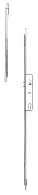 TOP AND BOTTOM CREMONE + HALF-TURN - AXLE AT 28 MM HEIGHT OF THE LOCK 980 MM. DIAYTAR NIGERIA brings a world of products to your fingertips with affordable prices and quick delivery.