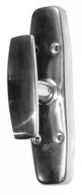CREMONE N°1 IN SURFACE ZINC-PLATED HOUSING, CHROME KNOB FOR D-ROUND RODS 16X6. DIAYTAR NIGERIA brings online shopping to every Nigerian with affordable prices and reliable shipping.