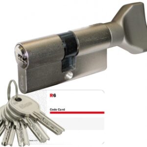 EUROPEAN PROFILE KNOB CYLINDER 6 PINS (30BX40) STAINLESS STEEL 5 REVERSIBLE KEYS. Experience the convenience of online shopping with DIAYTAR NIGERIA's reliable 5-8 day delivery service.
