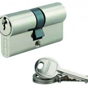SHORT CYLINDER EUROPEAN PROFILE C50 SYMMETRICAL 25X25 MM NICKEL PLATED. Shop across categories at DIAYTAR NIGERIA with the confidence of affordable prices and delivery within 8 days.
