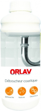 CONCENTRATED ALKALINE DRAIN UNBLOCKER "HELPS YOU UNBLOCK ALL YOUR PIPES: TOILETS, URINALS, WASHBASINS, SINKS..., WITHOUT DANGER FOR SEPTIC TANKS, ENAMEL AND PIPES - 1 LIT BOTTLE. Discover the perfect shopping experience with DIAYTAR NIGERIA's vast selection and prompt delivery service.