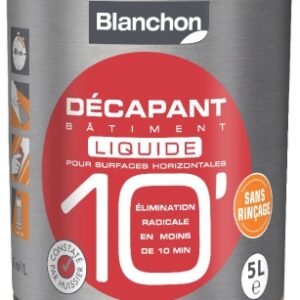 BUILDING STRIPPER 10' LIQUID - INDICATIVE YIELD: 6 M2/L - PACKAGING 5 L. DIAYTAR NIGERIA: Your partner in affordable shopping with nationwide delivery in just 5-8 days.