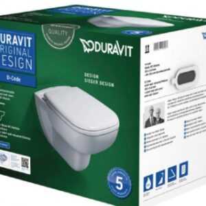 D-CODE PACK WALL-HUNG WC DURAVIT RIMLESS: BOWL + SEAT SLOW-DOWN. Shop without boundaries at DIAYTAR NIGERIA, offering extensive variety at prices you'll appreciate.