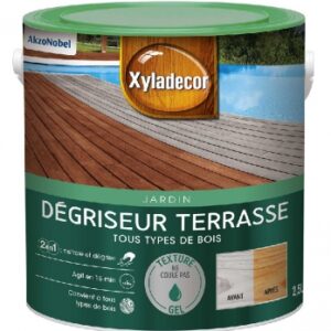 XYLADECOR TERRACE DEGREASER/CLEANER IN GEL - ACTS IN 15 MINUTES ON ALL TYPES OF CLEAN AND DRY WOOD - RINSE WITH WATER - 2.5 L. Experience retail satisfaction with DIAYTAR NIGERIA's comprehensive platform and prompt shipping service.
